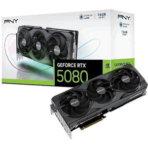 VGA PNY NVIDIA GEFORCE RTX 5080 TRIPLE FAN 16GB GDDR7 RETAIL