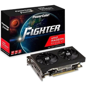 VGA POWERCOLOR AMD RADEON AXRX 6500XT FIGHTER V3 4GB GDDR6 RETAIL