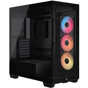 CASE CORSAIR 3500X RS-R ARGB MID-TOWER TEMPERED GLASS BLACK