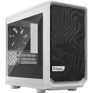 CASE FRACTAL DESIGN MESHIFY 2 NANO WHITE TG CLEAR TINT MINI TOWER TEMPERED GLASS