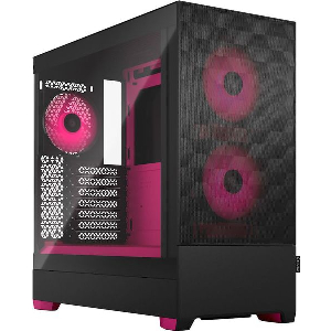 CASE FRACTAL DESIGN POP AIR RGB MAGENTA CORE TG CLEAR TINT MINI TOWER