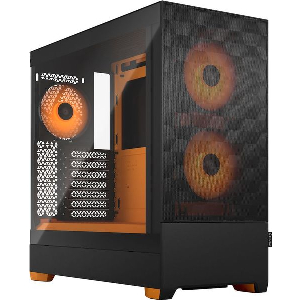 CASE FRACTAL DESIGN POP AIR RGB ORANGE CORE TG CLEAR TINT MINI TOWER