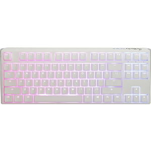 ΠΛΗΚΤΡΟΛΟΓΙΟ DUCKY ONE 3 RGB MECHANICAL GAMING TKL CHERRY MX CLEAR PBT PURE WHITE