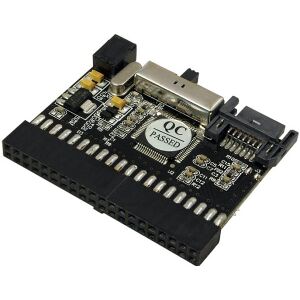 LOGILINK AD0008 BI-DIRECTIONAL IDE/SATA CONVERTER WITH SATA AND POWER CABLE