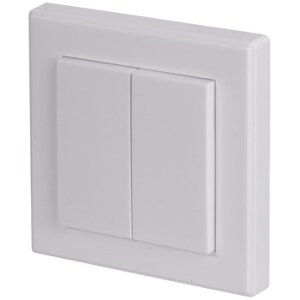 HAMA 121958 RADIO WALL SWITCH WITH 2 CHANNELS WHITE