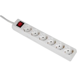 HAMA 108833 6-WAY POWER STRIP 5M WHITE