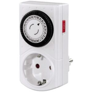 HAMA 121950 MINI MECHANICAL DAILY TIMER WHITE