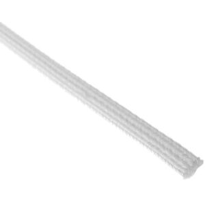 TECHFLEX F6 SLEEVED 3.2MM TRANSPARENT/WHITE 1M