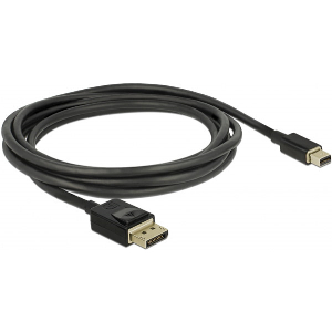 DELOCK 84928 MINI DISPLAYPORT TO DISPLAYPORT CABLE 8K 60 HZ 2 M DP 8K CERTIFIED