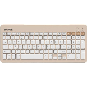 ALCATROZ WIRELESS KEYBOARD XPLORER GO! BTR 200 SAND BTR200SD