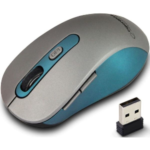 ESPERANZA EM131B WIRELESS 2.4GHZ OPTICAL MOUSE 6D USB ADARA BLUE