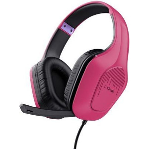 TRUST GXT415P ZIROX HEADSET PINK