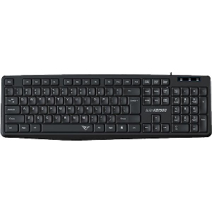 ALCATROZ SILENT USB WIRED KEYBOARD KB1500 BLACK