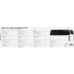 LAMTECH WIRED COMBO KEYBOARD AND MOUSE LAM040830