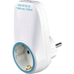 GEYER ΠΡΙΖΑΚΙ ΣΟΥΚΟ ΜΕ 2 ΘΥΡΕΣ USB