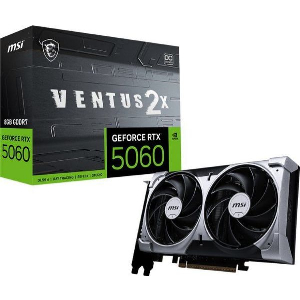 VGA MSI NVIDIA GEFORCE RTX 5060 VENTUS 2X OC 8GB GDDR7 RETAIL
