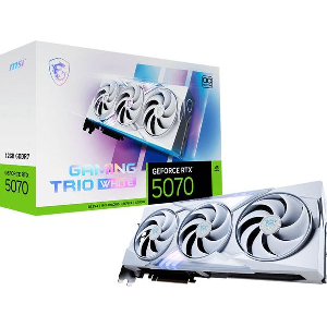 VGA MSI NVIDIA GEFORCE RTX 5070 GAMING TRIO OC WHITE 12GB GDDR7 RETAIL