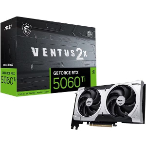 VGA MSI VENTUS GEFORCE RTX 5060TI 2X OC PLUS 16GB GDDR7 RETAIL