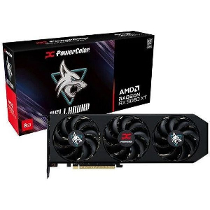 VGA POWERCOLOR HELLHOUND AMD RADEON RX9060XT 8GB OC GDDR6 RETAIL