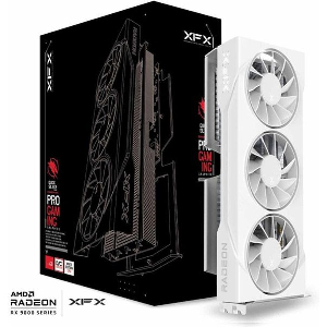 VGA XFX SWIFT AMD RADEON RX9060XT OC TRIPLE FAN WHITE 16GB GDDR6 RETAIL