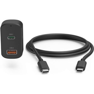 HAMA 200018 UNIVERSAL USB-C CAR NOTEBOOK POWER SUPP. UNIT,POWER DELIVERY (PD),5-20V/65W