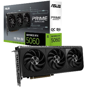 VGA ASUS PRIME NVIDIA GEFORCE RTX 5060 OC 8GB GDDR7 RETAIL