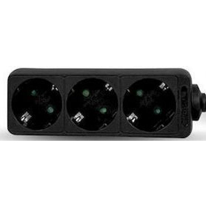 ΠΟΛΥΠΡΙΖΟ GEYER 3 ΘΕΣΕΩΝ ΜΑΥΡΟ ΜΕ ΚΑΛΩΔΙΟ 1.5M