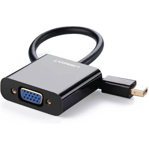 UGREEN MINI DP TO VGA CONVERTER MD113 BLACK 10459