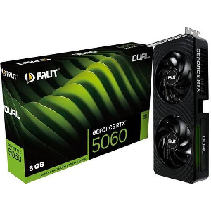 VGA PALIT NVIDIA GEFORCE RTX 5060 DUAL 8GB GDDR7 RETAIL