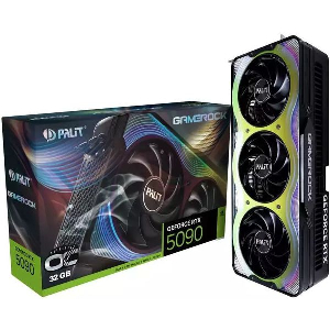 VGA PALIT NVIDIA GEFORCE RTX 5090 GAMEROCK OC 32GB GDDR7 RETAIL