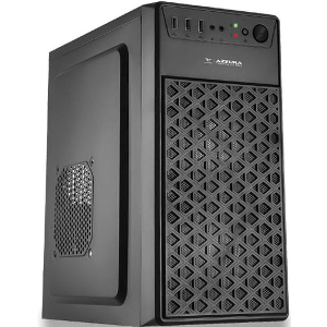 ALCATROZ MATX PC CASE AZZURA COMPACTO 200 BLACK