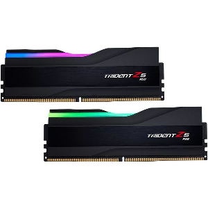 RAM G.SKILL TRIDENT Z5 RGB 64GB (2X32GB) DDR5 6800MHZ CL34 INTEL XMP BLACK F5-6800J3445G32GX2-TZ5RK