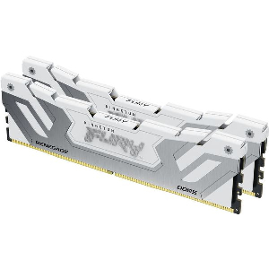 RAM KINGSTON KF584CU40RWK2-48 FURY RENEGADE WHITE CUDIMM 48GB (2X24GB) 8400MT/S CL40 INTEL XMP DUAL