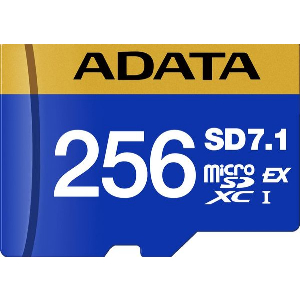 ADATA UD256GEX3L1-C PREMIER EXTREME 256GB MICRO SDXC 800MB/S SD7.1 EXPRESS CARD U3 V30