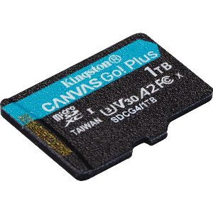KINGSTON SDCG4/1TBSP CANVAS GO PLUS GEN4 1TB MICRO SDXC 200MB/S READ A2 U3 V30