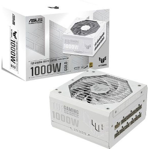 PSU ASUS TUF GAMING 1000W 80 PLUS GOLD FULL MODULAR 20+4 PIN ATX WHITE