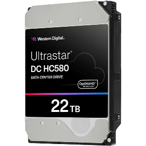 HDD WESTERN DIGITAL ULTRASTAR DC HC580 22TB 7200RPM 512CACHE DATA CENTER 3.5'' SATA 3 6GB/S 0F62785