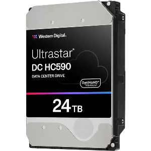 HDD WESTERN DIGITAL ULTRASTAR DC HC590 24TB 7200RPM 512CACHE DATA CENTER 3.5'' SATA 3 6GB/S 0F65684