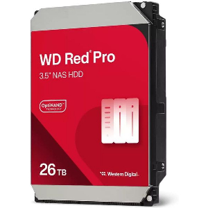 HDD WESTERN DIGITAL WD260KFGX RED PRO NAS 26TB 7200RPM 512CACHE 3.5'' SATA3