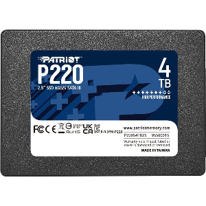 SSD PATRIOT P220S4TB25 P220 4TB 2.5'' SATA 3