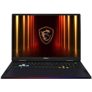 LAPTOP MSI RAIDER 18 HX AI A2XWIG 18' UHD+ MLED 120HZ INTEL CORE ULTRA 9-285HX 64GB 4TB RTX5080 W11