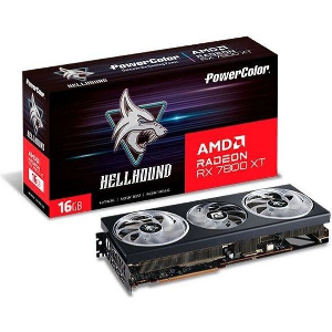VGA POWERCOLOR AMD RADEON RX 7800 XT HELLHOUND OC 16GB GDDR6 RETAIL