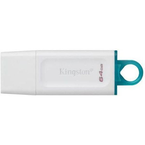 KINGSTON DATATRAVELER EXODIA 64GB USB 3.2 FLASH DRIVE WHITE KC-U2G64-5R