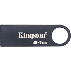 KINGSTON DATATRAVELER SE9 G3 64GB USB3.2 FLASH DRIVE DARK NICKEL KE-U2X64-1AC