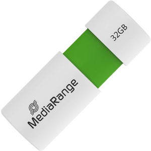 MEDIARANGE MR973 32GB USB 2.0 FLASH DRIVE COLOR EDITION GREEN