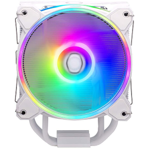 COOLER MASTER HYPER 212 HALO ARGB CPU COOLER WHITE WITH LGA1700 & AM5 PWM