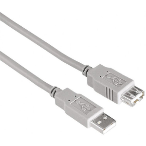 HAMA 200905 USB 2.0 EXTENSION CABLE USB-A SOCKET - USB-A PLUG, 1.5 M