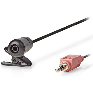 NEDIS MICCJ100BK WIRED MICROPHONE CLIP-ON 3.5 MM BLACK