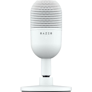 RAZER SEIREN V3 MINI MERCURY - USB CONDENSER MICROPHONE - BUILD-IN SHOCK ABSORB - MUTE BUTTON