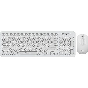 ALCATROZ WIRELESS MOUSE AND KEYBOARD JELLYBEAN A2000 W.WHITE A2000WW